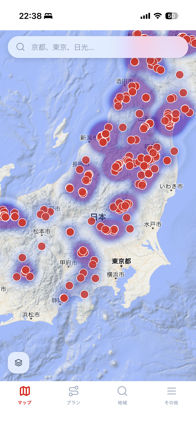 クマ出没マップ