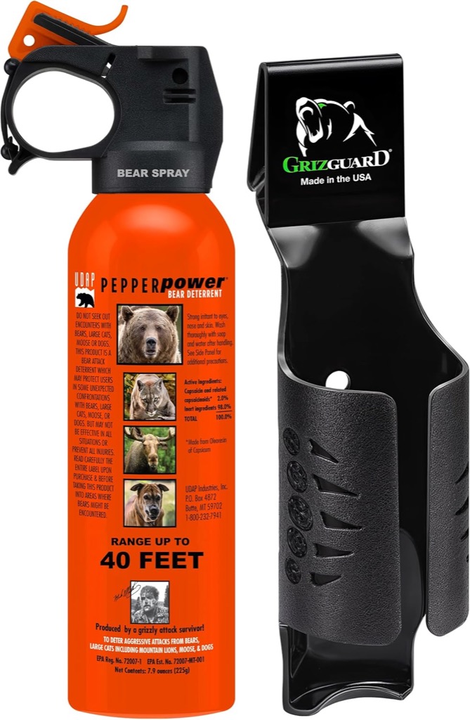 UDAP Bear Spray + Holster