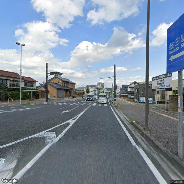 益田市国道9号バス停, 島根県
