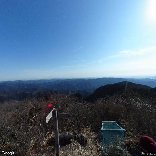 桐生市梅田町3丁目地内鳴神山山頂付近, 群馬県