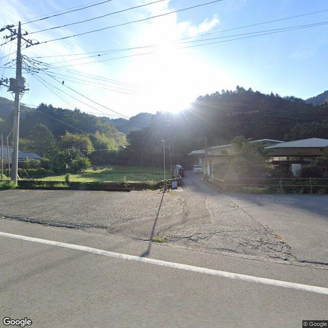 山梨県身延町一色公民館付近
