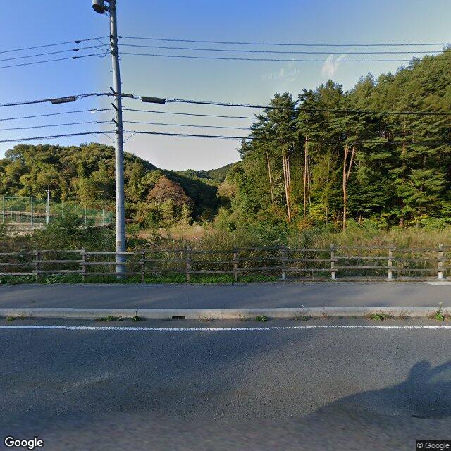 群馬県長野原中学校付近