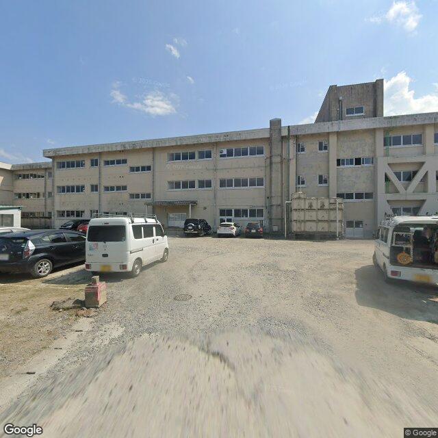 Near Kuji Junior High School, Iwate