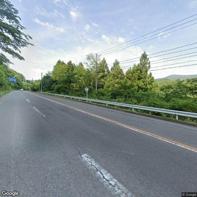 福島県福島市土湯温泉町字天沼地内 国道115号上