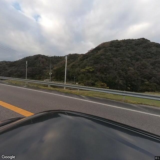 久々茂町の岡原バス停, 島根県