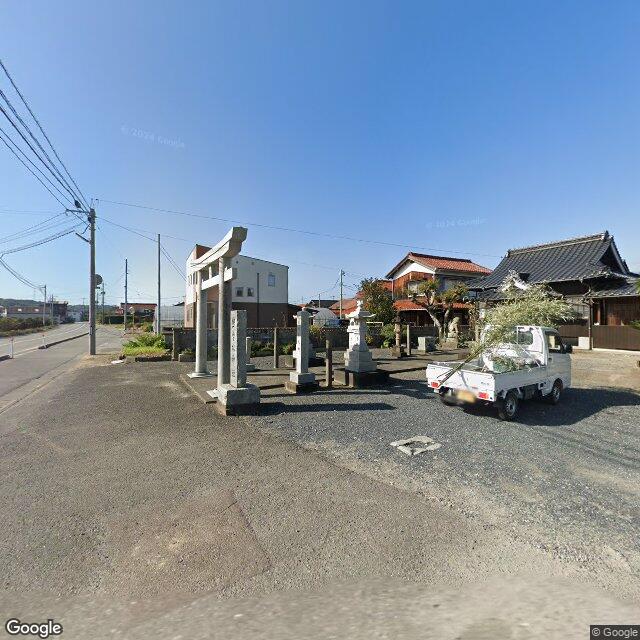 益田市中島町、熊野松神社, 島根県