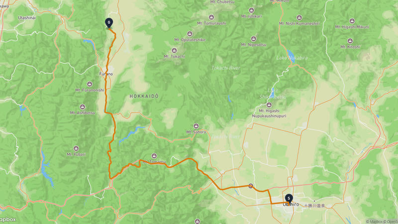 Obihiro to Biei Drive