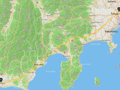 上野动物园 → 濱松城