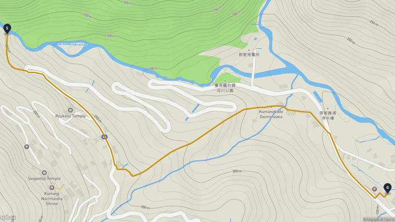 Nachi Falls to Tafuke Ōji Shrine Hiking Route