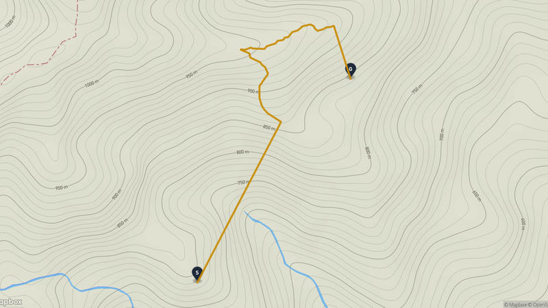 Mount Gozaisho Hiking Route