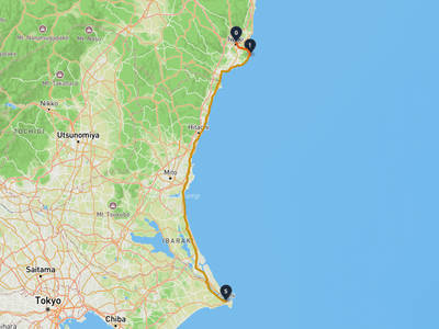 Choshi → Iwaki
