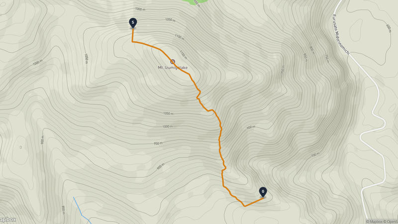 Izumi Ward, Sendai Hiking Route