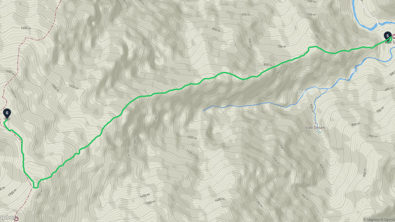 小国町 登山路線
