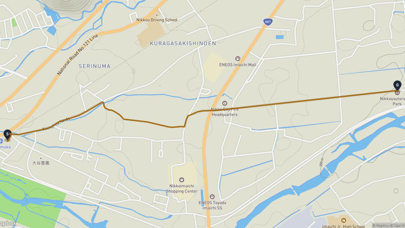 日光市 登山路線