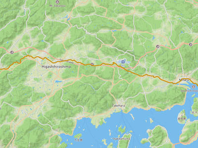 広島市安芸区 → 向島（廣島縣）