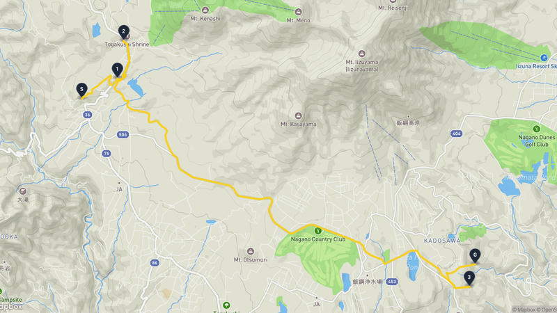 เส้นทางเดินป่า Nagano