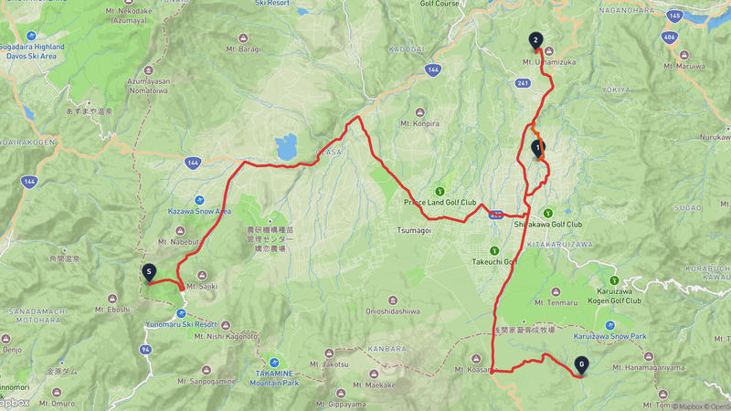 Tsumagoi to Karuizawa Drive