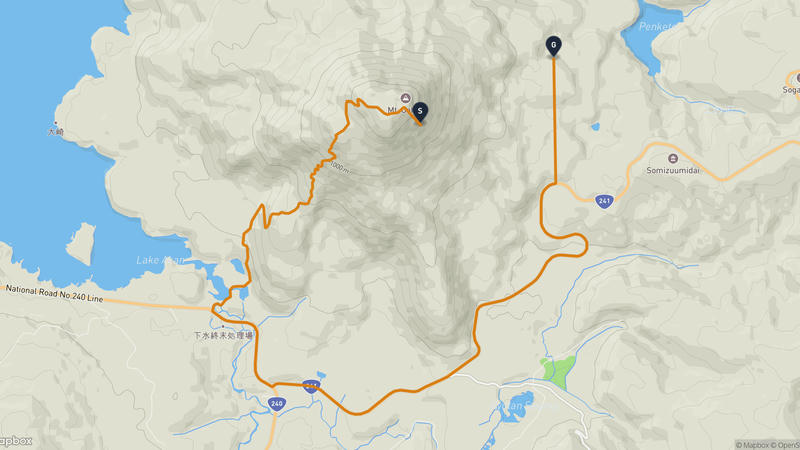 Mount Oakan Hiking Route