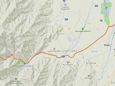 Matsumoto → Shiojiri