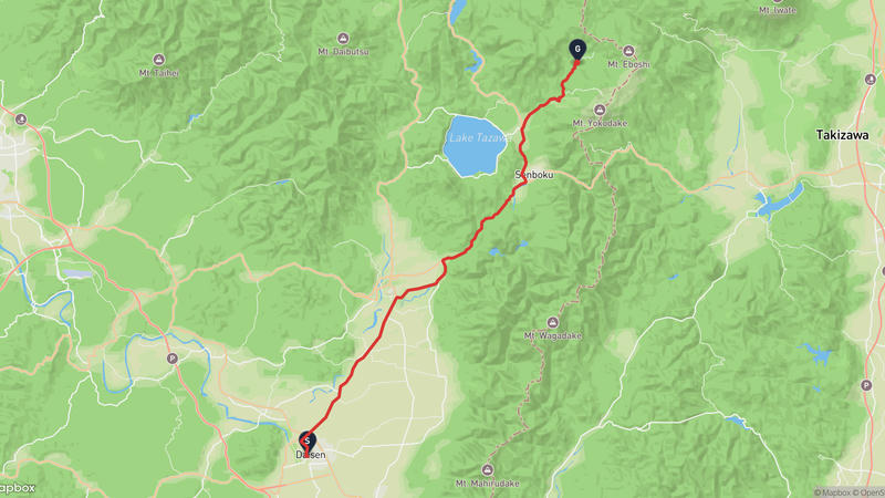 Daisen to Semboku Drive