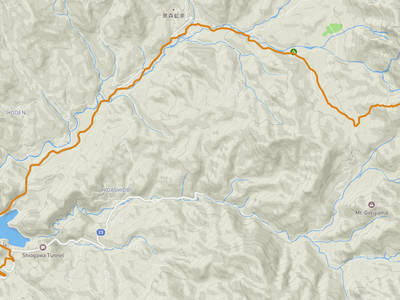 北杜市 → 瑞牆山