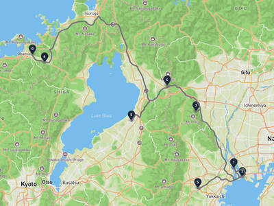 四日市市 → 小浜市