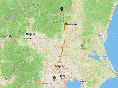 深大寺 → 東武世界廣場