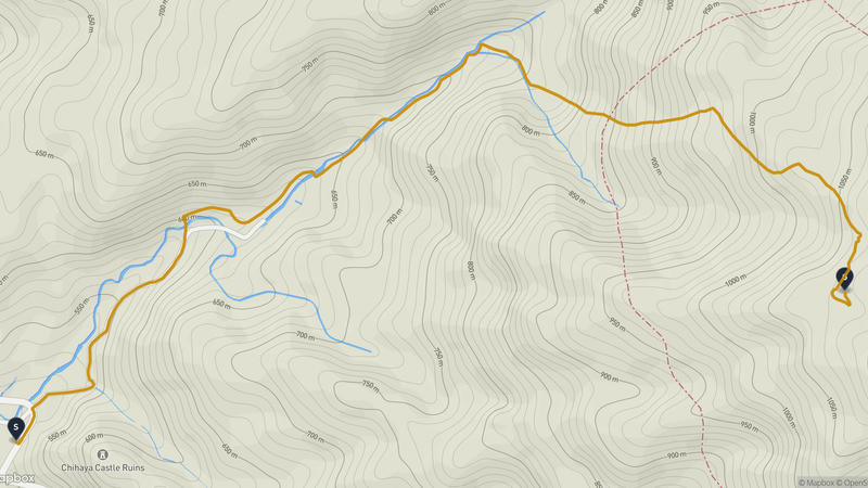金剛山 登山路線