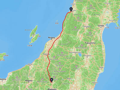 Tsuruoka → Numata