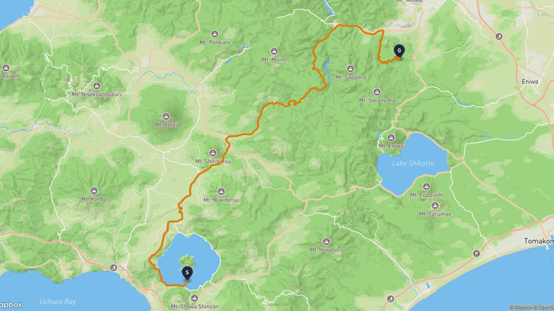 Lake Tōya to Minami Ward, Sapporo Drive