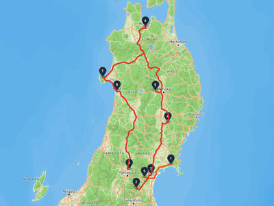 Taihaku Ward, Sendai → Tendo