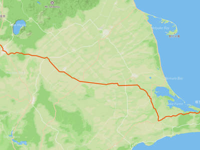 弟子屈町 → 根室市