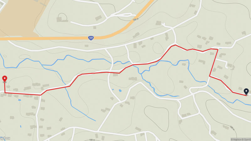 北上市至極樂寺 登山路線