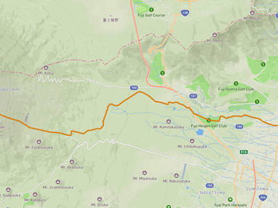 Mount Fuji → Oyama