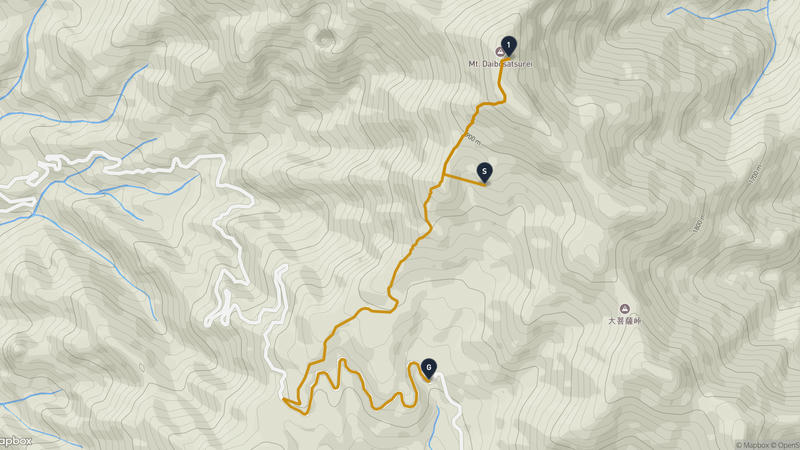 Mount Daibosatsu Hiking Route