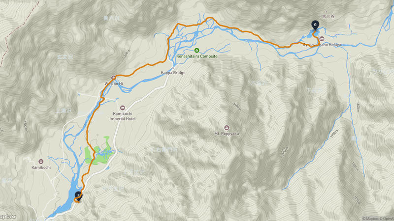 Kasumizawa take to Matsumoto Hiking Route