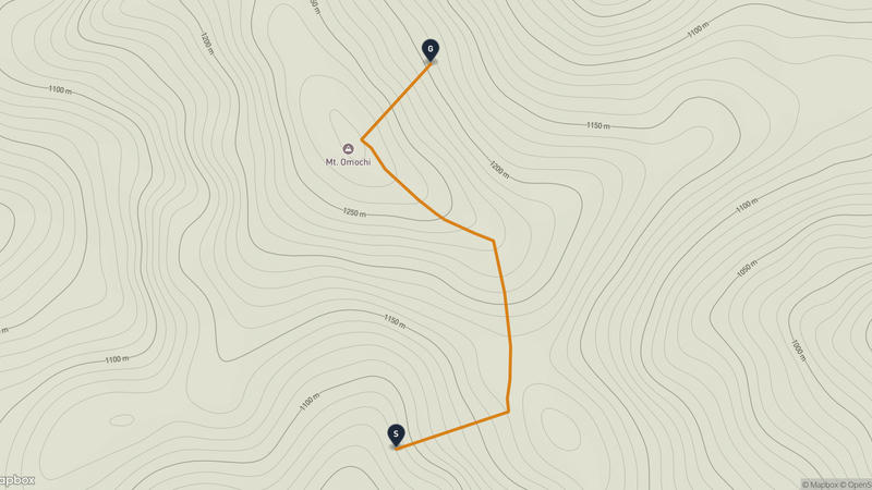 武甲山 登山路線