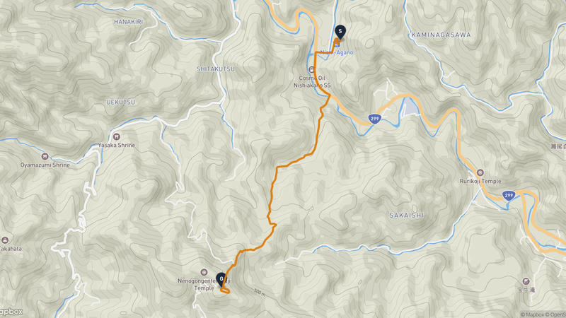 Hanno Hiking Route