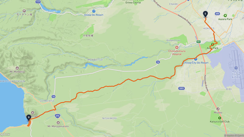Chitose Hiking Route
