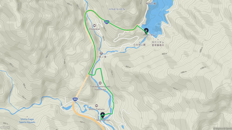 中之条町 徒步路线