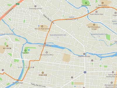 東京富士美術館 → 八王子市