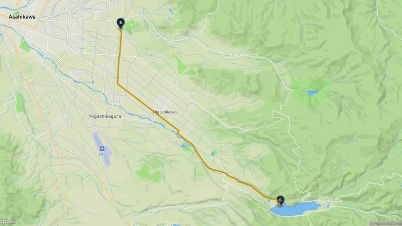 Asahiyama Zoo to Higashikawa Hiking Route