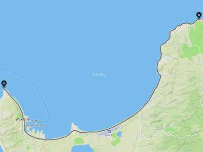 Cape Noshappu → Cape Sōya