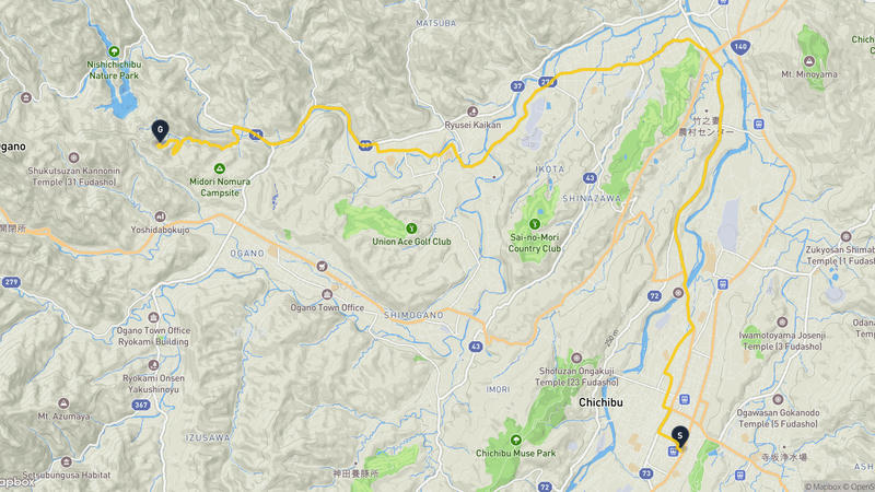 秩父市 骑行路线
