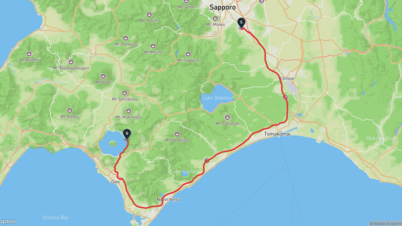 Kiyota Ward, Sapporo to Sobetsu Drive