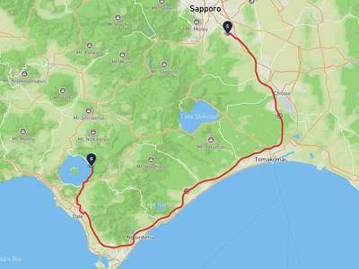 Kiyota Ward, Sapporo → Sobetsu