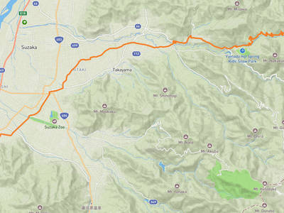 長野市 → 高山村