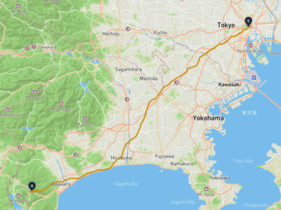 Shin-Marunouchi Building → Hakone Onsen