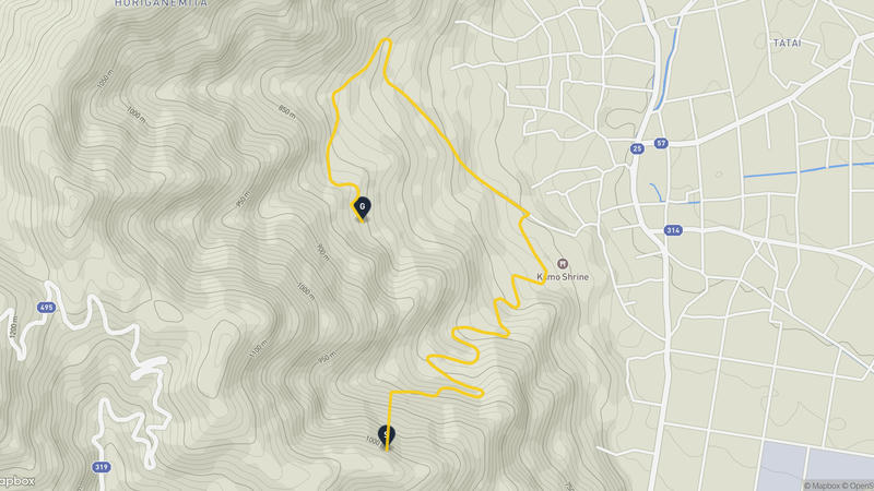 安曇野市 登山路線