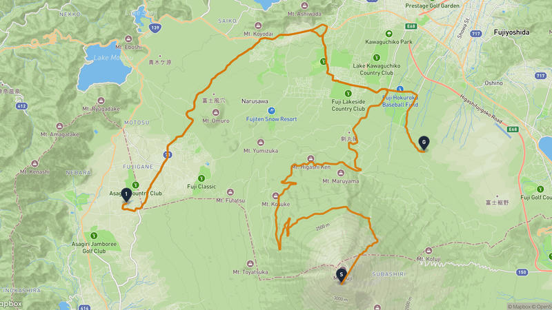 Mount Fuji to Fujiyoshida Drive